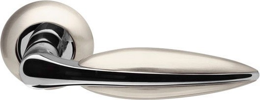 Ручка раздельная Armadillo (Армадилло) Lacerta LD58-1SN/CP-3 матовый никель/хром