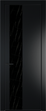 Межкомнатная дверь Profil Doors Orange 19 PE.O Неро мрамор Блэк Черный матовый RAL9005