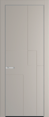 Межкомнатная дверь Profil Doors 3 PA Серебро Сэнд
