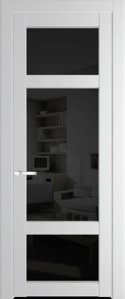Межкомнатная дверь Profil Doors 1.3.2 PD Черное тонированное Крем Вайт (RAL 120-02)