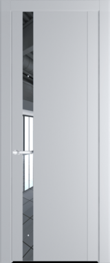 Межкомнатная дверь Profil Doors 1.2 P Зеркало Лайт Грей (RAL 870-01)