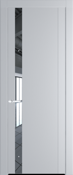 Межкомнатная дверь Profil Doors 1.2 P Зеркало Лайт Грей (RAL 870-01)