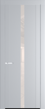 Межкомнатная дверь Profil Doors 1.8 P Lacobel Перламутровый лак Лайт Грей (RAL 870-01)