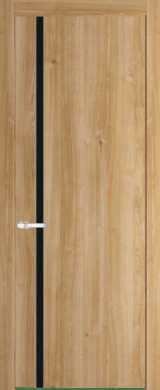 Межкомнатная дверь Profil Doors 21 NW Монохром черный Дуб Карамель