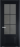 Межкомнатная дверь Profil Doors 1.2.2 (p.6) Графит Нэви Блу (RAL 7016)