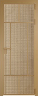 Алюминиевая дверь Profil Doors 10 AG Золото Кризет Золото