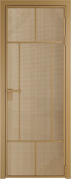 Алюминиевая дверь Profil Doors 10 AG Золото Кризет Золото