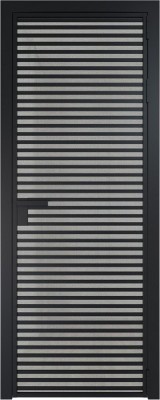 Алюминиевая дверь Profil Doors 12 AG Черный матовый Рэте