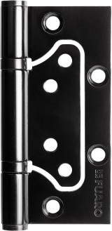 Петля Fuaro (Фуаро) из нержавейки универсальная без врезки IN4500W INOX 304 BL (500-2BB 100x2,5) черный