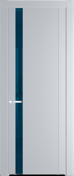Межкомнатная дверь Profil Doors 1.2 P Зеркало Blue Лайт Грей (RAL 870-01)