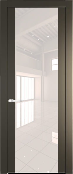 Межкомнатная дверь Profil Doors 1.7 P Lacobel Перламутровый лак Перламутр бронза