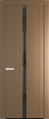 Межкомнатная дверь Profil Doors 1.8 P Зеркало серое Перламутр золото