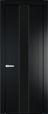 Межкомнатная дверь Profil Doors 1.9 P Монохром черный Блэк