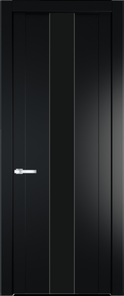Межкомнатная дверь Profil Doors 1.9 P Монохром черный Блэк