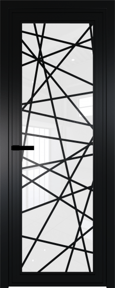 1 AGP Черный матовый RAL9005 стекло Белый триплекс вставка Рисунок 4