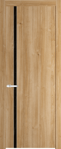 Межкомнатная дверь Profil Doors 21 NW Неро мрамор Дуб Карамель