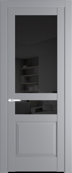 Межкомнатная дверь Profil Doors 4.5.4 PD Смоки (RAL 870-02) Черное тонированное