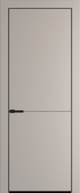 Межкомнатная дверь Profil Doors 16 PA Черный матовый Сэнд