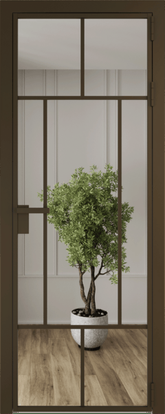 Алюминиевая дверь Profil Doors 10 AG Деорэ Зеркало