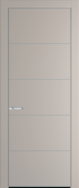 Межкомнатная дверь Profil Doors 15 PE Сэнд Серебро