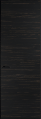 Межкомнатная дверь Profil Doors 1 VT шпон Натуральный шпон ESPRESSO 1042S (г) Черный Муар