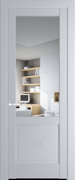 Межкомнатная дверь Profil Doors 1.2.2 PM Прозрачное Лайт Грей (RAL 870-01)