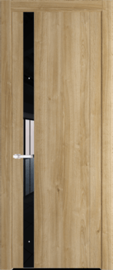 Межкомнатная дверь Profil Doors 1.2 N Черный лак Дуб Карамель