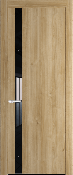 Межкомнатная дверь Profil Doors 1.2 N Черный лак Дуб Карамель