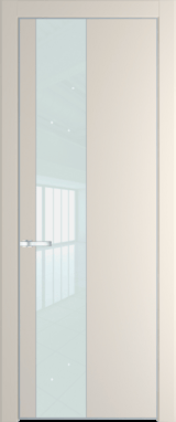 Межкомнатная дверь Profil Doors Orange 19 PE.O Белый лак Кремовая Магнолия (RAL 120-04) Серебро