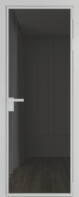 Алюминиевая дверь Profil Doors 1 AG Вайт Тонированное