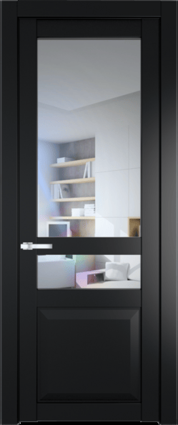 Межкомнатная дверь Profil Doors 1.5.4 PD Прозрачное Блэк