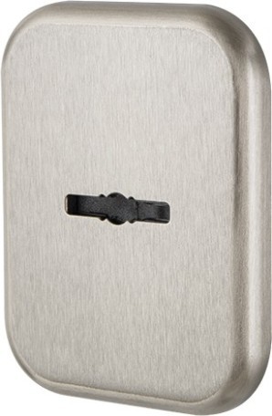 Декор. Armadillo (Армадилло) Квадратная накл. на сувальдный со шторкой PS-DEC SQ CT (ATC Protector 1) SN-3 Мат.никель