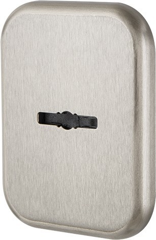 Декор. Armadillo (Армадилло) Квадратная накл. на сувальдный со шторкой PS-DEC SQ CT (ATC Protector 1) SN-3 Мат.никель