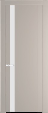 Межкомнатная дверь Profil Doors 1.2 P Монохром белый просветленный Сэнд