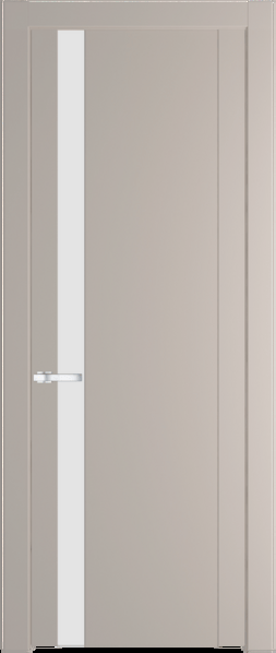 Межкомнатная дверь Profil Doors 1.2 P Монохром белый просветленный Сэнд