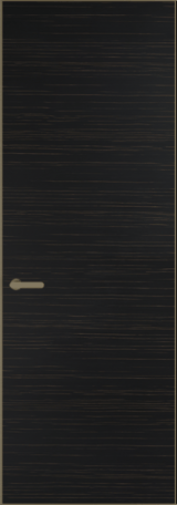 Межкомнатная дверь Profil Doors 1 VT шпон Натуральный шпон ESPRESSO 1042S (г) Шампань