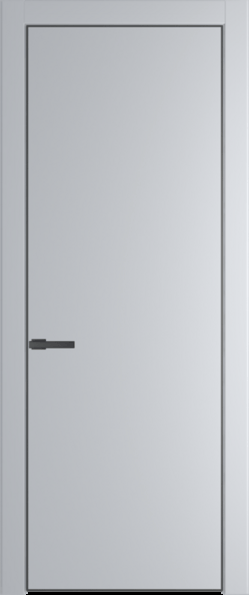 Межкомнатная дверь Profil Doors 1 PA Серая ночь Лайт Грей (RAL 870-01)