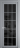 Межкомнатная дверь Profil Doors 1.1.2 (p.15) Черное тонированное Смоки (RAL 870-02)