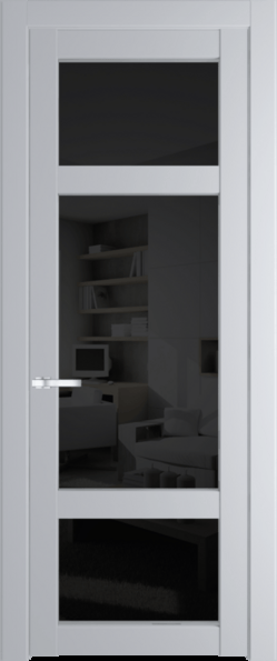 Межкомнатная дверь Profil Doors 1.3.2 PD Черное тонированное Лайт Грей (RAL 870-01)