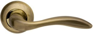Ручка Armadillo (Армадилло) раздельная R.LD54.Selena (Selena LD19) AB/GP-7 бронза/золото