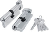 Цилиндровый Fuaro (Фуаро) механизм (200 ZM/110) 2000ZMKnob110(45+10+55) CP хром 5Key с вертушкой