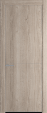 Межкомнатная дверь Profil Doors 11 NE Дуб Сонома Серебро