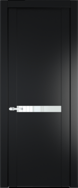 Межкомнатная дверь Profil Doors 1.4 P Lacobel Белый лак Блэк