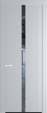 Межкомнатная дверь Profil Doors 1.8 P Зеркало Лайт Грей (RAL 870-01)