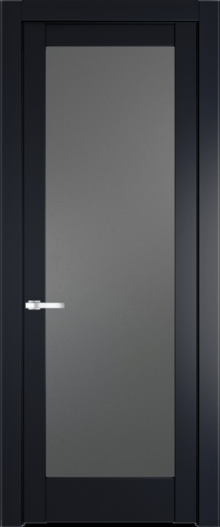 Межкомнатная дверь Profil Doors 4.1.2 PD Нэви Блу (RAL 7016) Графит