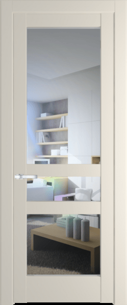 Межкомнатная дверь Profil Doors 4.5.2 PD Кремовая Магнолия (RAL 120-04) Прозрачное