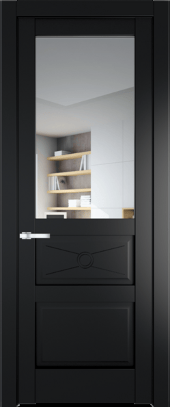 Межкомнатная дверь Profil Doors 1.5.2 PM Прозрачное Блэк