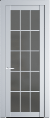 Межкомнатная дверь Profil Doors 1.1.2 (p.15) Графит Вайт (RAL 110 96 02)