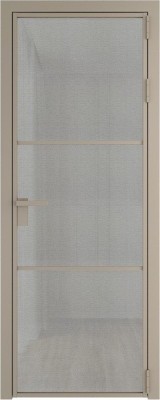 Алюминиевая дверь Profil Doors 13 AG Никель матовый Рэте