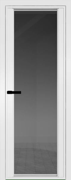 Алюминиевая дверь Profil Doors 2AGP Вайт Тонированное